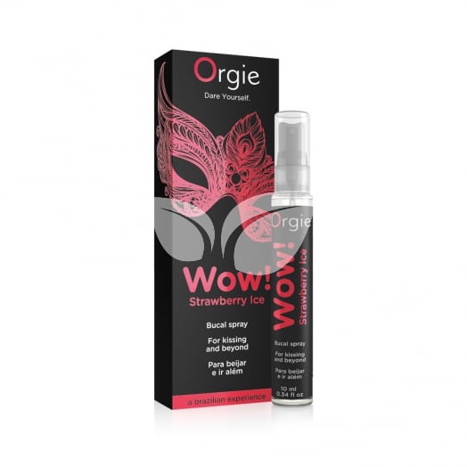 Orgie eper ízű orális spray • Egészségbolt