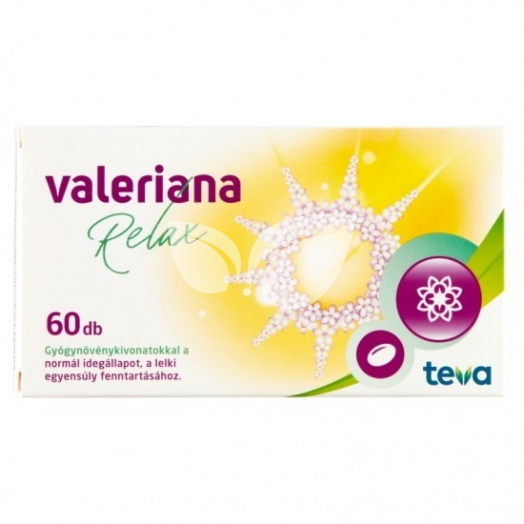 Valeriana Relax Kapszula 60 Db • Egészségbolt