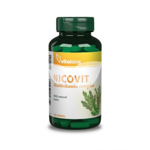 Vitaking Nicovit komplex multivitamin tabletta 30db • Egészségbolt