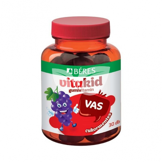 Béres VitaKid vas gumivitamin gumitabletta 30 db • Egészségbolt