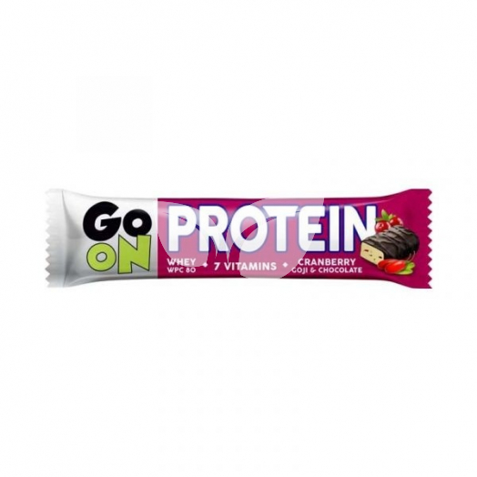 Sante go on tejcsokoládéval bevont áfonyás protein szelet 50 g • Egészségbolt