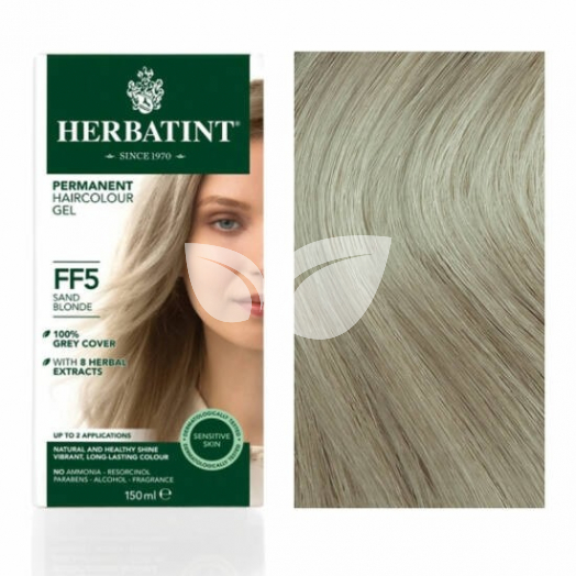 Herbatint FF5 Fashion Homokszőke Hajfesték 150 ml • Egészségbolt
