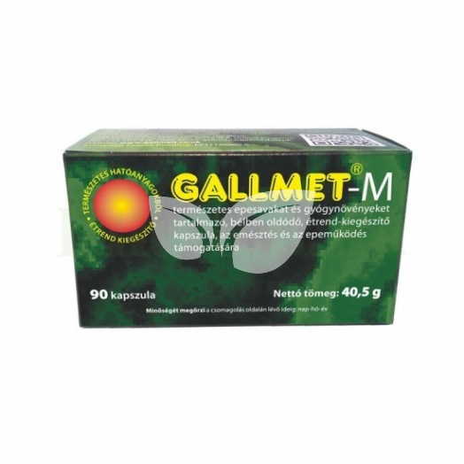 Gallmet-M kapszula • Egészségbolt