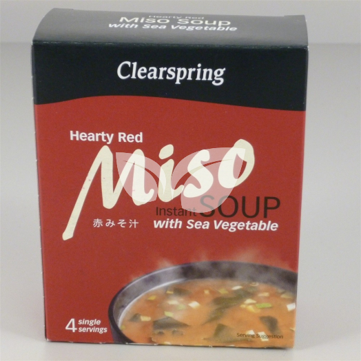 Clearspring bio miso leves wakaméval 4 db • Egészségbolt