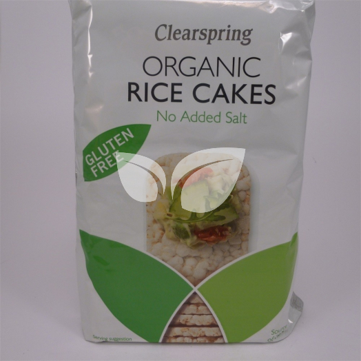 Clearspring bio puffasztott rizskenyér sótlan 130 g • Egészségbolt