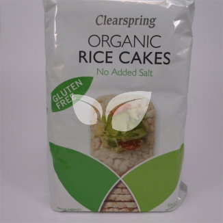 Clearspring bio puffasztott rizskenyér sótlan 130 g