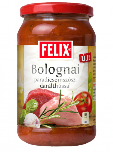 Felix sugo bolognai paradicsomszósz darált hússal 360 g 360 g • Egészségbolt