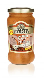 Filippo berio pesto faszénen grillezett paprikával 190 g