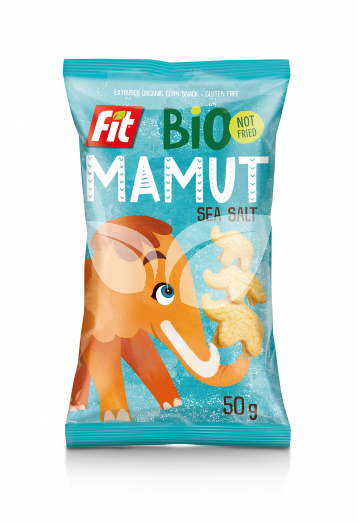 Fit bio mamut extrudált gluténmentes snack sós ízű 50 g • Egészségbolt