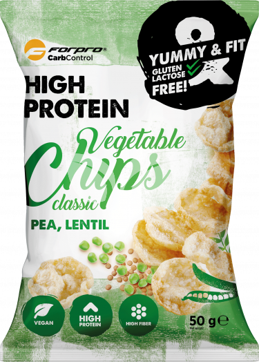 Forpro high protein zöldség chips classic 50 g • Egészségbolt