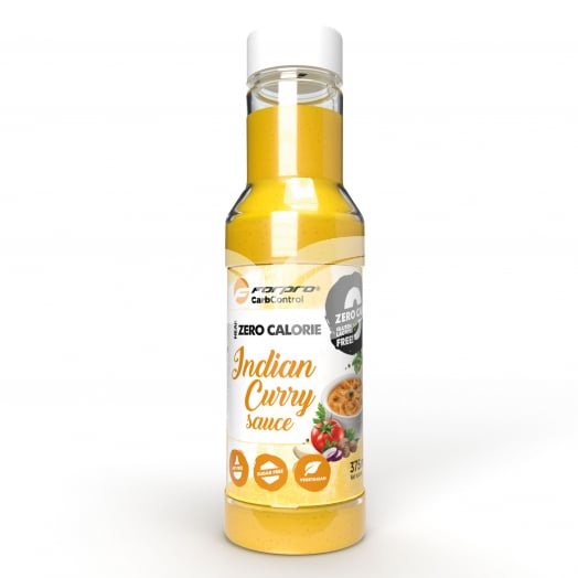 Forpro near zero calorie sauce indiai curry szósz édesítőszerekkel 375 ml • Egészségbolt