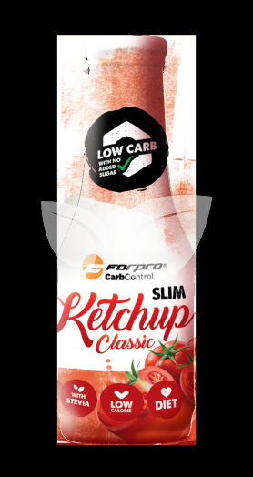 Forpro slim ketchup hozzáadott cukor nélkül 510 ml • Egészségbolt