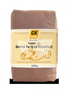 Gk Food lisztkeverék aromás ízű barna kenyér 1200 g