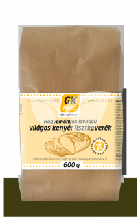 Gk Food lisztkeverék hagyományos ízvilágú világos kenyér 600 g