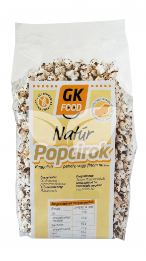 Gk Food popcirok natúr 50 g • Egészségbolt