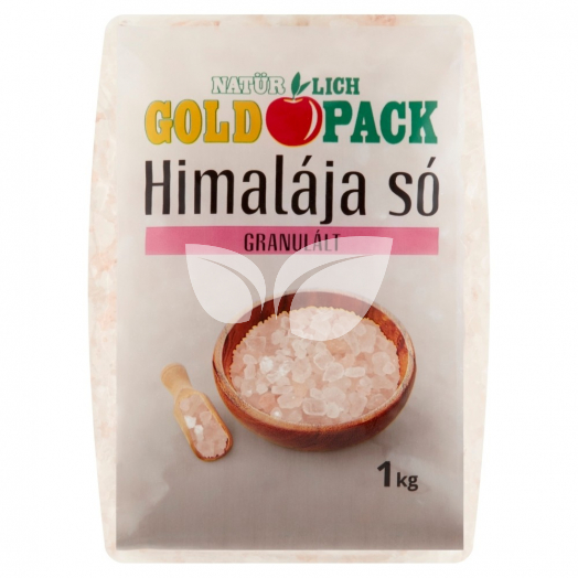 Gold Pack himalája só granulált 1000 g • Egészségbolt