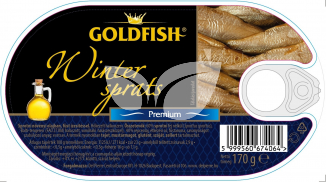 Goldfish füstölt sprotni olajban 170 g