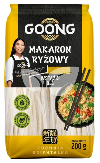 Goong közepes rizstészta 200 g • Egészségbolt