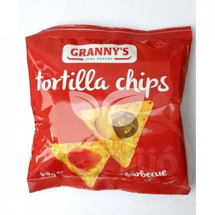 Grannys barbecue tortilla chips 60 g • Egészségbolt