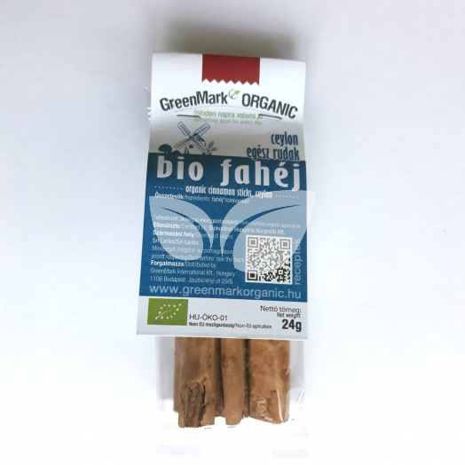 Greenmark bio ceyloni egész fahéj 24 g • Egészségbolt