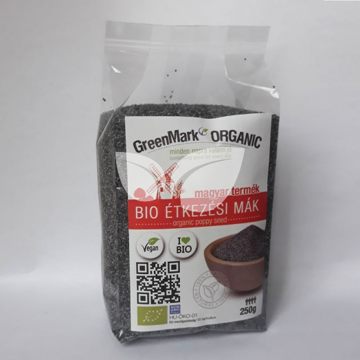 Greenmark bio étkezési mák 250 g • Egészségbolt