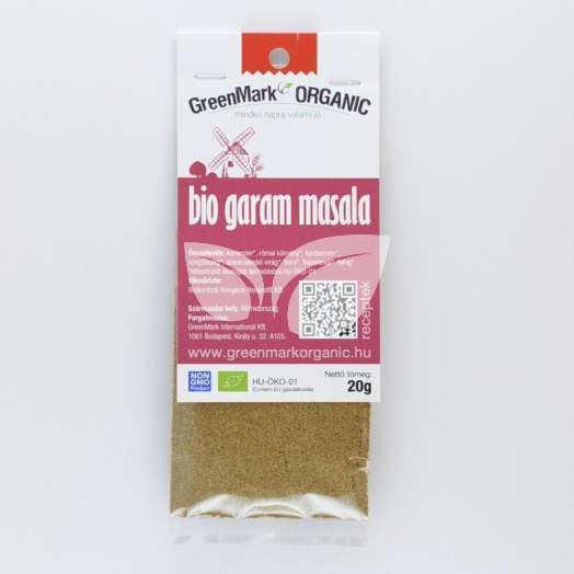 Greenmark bio garam masala 20 g • Egészségbolt
