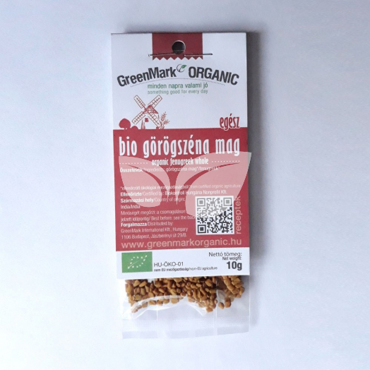 Greenmark bio görögszénamag 10 g • Egészségbolt