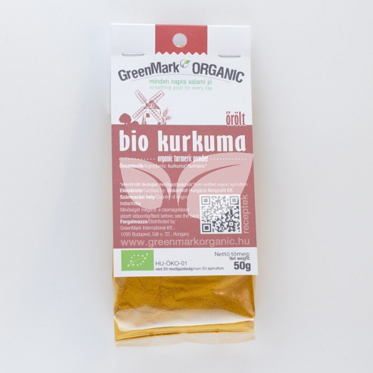 Greenmark bio kurkuma őrölt 50 g • Egészségbolt