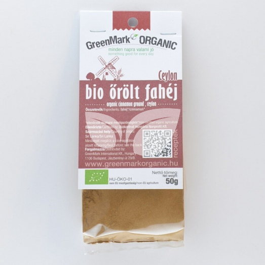 Greenmark bio őrölt fahéj 50 g • Egészségbolt