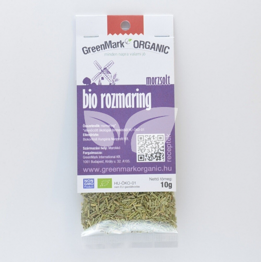 Greenmark bio rozmaring morzsolt 10 g • Egészségbolt