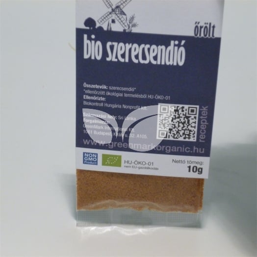 Greenmark bio szerecsendió őrölt 10 g • Egészségbolt