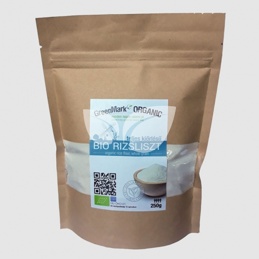 Greenmark bio teljes kiőrlésű rizsliszt 250 g • Egészségbolt
