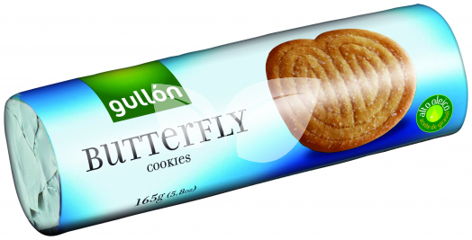 Gullón butterfly keksz 165 g • Egészségbolt