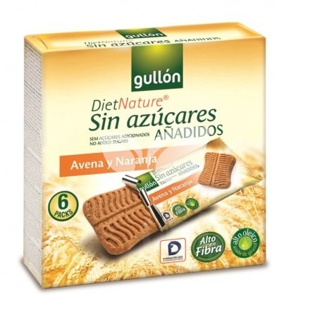 Gullón snack zabos-narancsos keksz 144 g • Egészségbolt
