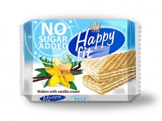 Happy fit vaníliás ostyaszelet hozzáadott cukor nélkül 95 g