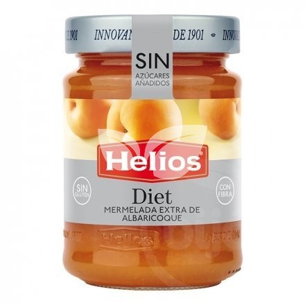 Helios sárgabarack extradzsem édesítőszerrel 280 g • Egészségbolt