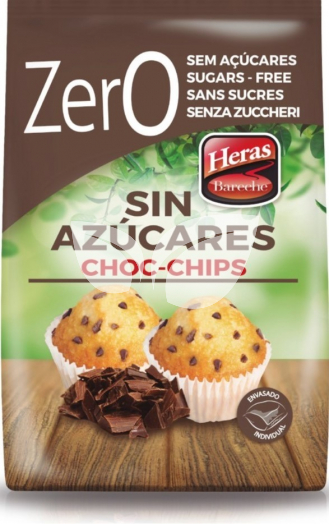 Heras 2 mini muffin csokidarabos hozzáadott cukor nélkül 256 g • Egészségbolt