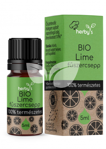 Herbys bio lime fűszercsepp 5 ml • Egészségbolt
