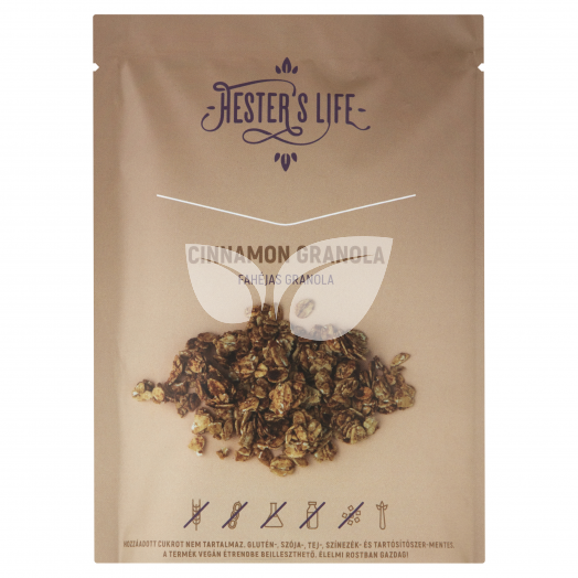 Hester's life cinnamon granola 60 g • Egészségbolt
