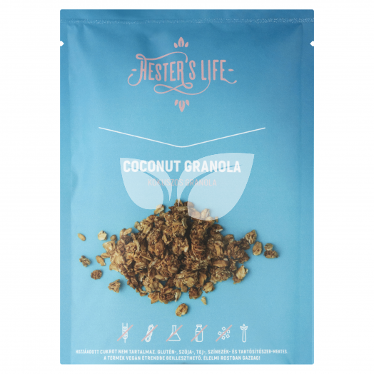 Hester's Life coconut granola 60 g • Egészségbolt