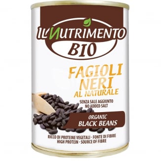 Il Nutrimento bio fekete bab konzerv 400 g