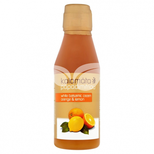 Kalamata fehér balzsamecet krém citrom narancs 250 ml • Egészségbolt