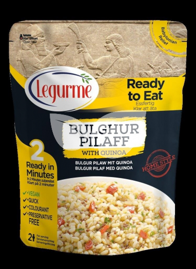 Legurme bulgur egytálétel quinoaval 250 g • Egészségbolt