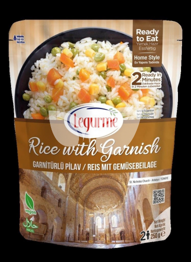 Legurme rizs zöldségekkel 250 g • Egészségbolt