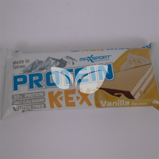 Max Sport protein nápolyi szelet vanília gluténmentes 40 g • Egészségbolt
