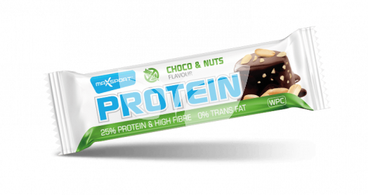 Max Sport protein szelet csokoládé-mogyoró gluténmentes 60 g • Egészségbolt