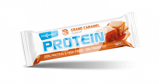 Max Sport protein szelet karamel gluténmentes 60 g • Egészségbolt