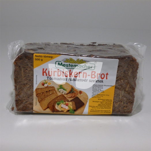 Mestemacher tökmagvas kenyér 500 g • Egészségbolt