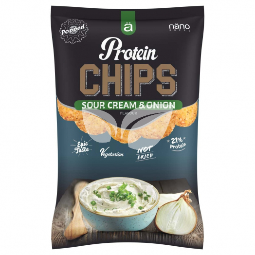 Näno Supps Protein Chips Sour Cream-Onion • Egészségbolt