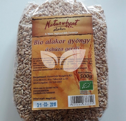 Naturgold bio alakor ősbúza gersli 500 g • Egészségbolt